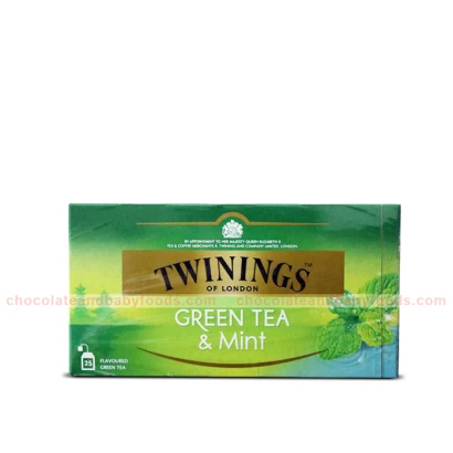 Twinings Green Tea & Mint (25 Tea Bags) 37.5gm (Dubai)