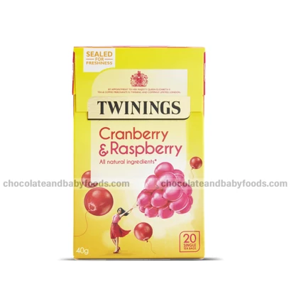 Twinings Cranberry & Raspberry (20 Tea Bags) 40gm