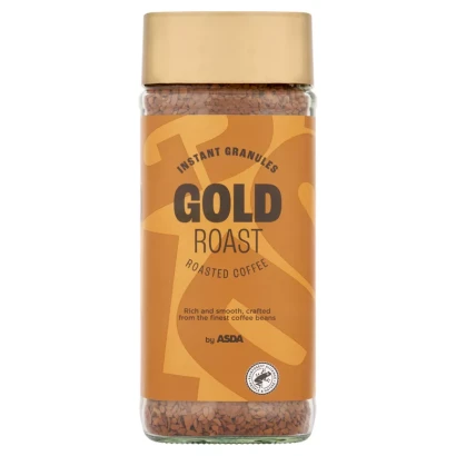 ASDA Gold Roasted Coffee Instant Granules 200gm