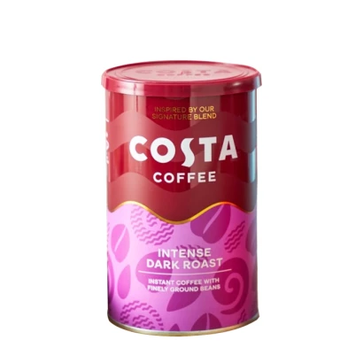 Costa Instant Dark Roast Instant Coffee with Finely Ground Beans 100G