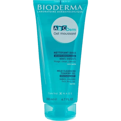 Bioderma ABEderm Gel Moussant Mild Cleansing Foaming Gel 200ml