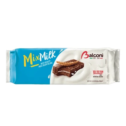 Balconi Mix Milk with Velvety Milk Cream Filling Cake 350gm