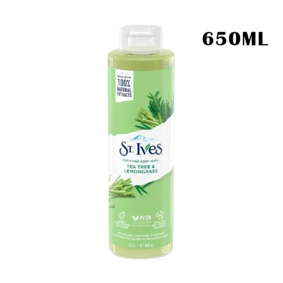 ST. Ives Tea Tree & Lemongrass Purifying Body Wash 650ml
