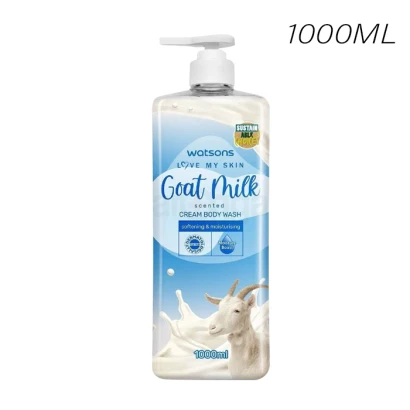 Watson's Goat Milk Scented Cream Body Wash 1000ml