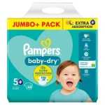 Pampers Jumbo Pack (Belt System) Size- 5+ (12-17 KG) 68pcs