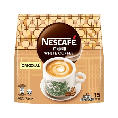 Nescafe White Coffee Original (15sachets X 33g) 495gm