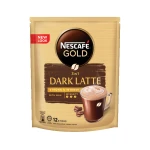 Nescafe Gold 3in1 Dark Latte Strong & Intense With Milk Premix Coffee (12sachets X 31g) 372gm