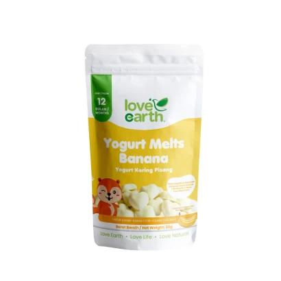 Love Earth Yogurt Melts Banana (From 12 Months) 20gm