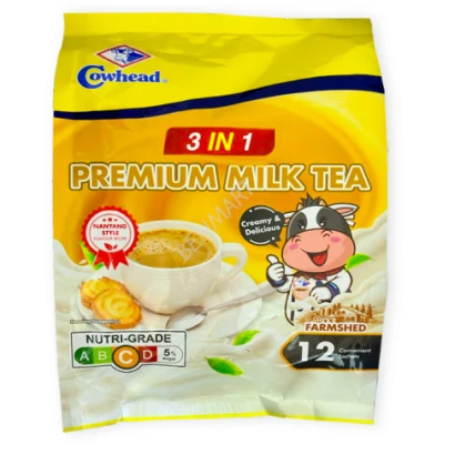 Cowhead 3in1 Premium Milk Tea  (36G X 12 SACH) 432gm