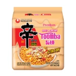 Nongshim Spicy & Creamy Toomba Stir Fry Style Noodles with Sauce Mix (4pcs) 548gm