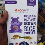 Groomy Organic Instant Brown Rice Powder Instant Cereal (From 6m+) 200gm