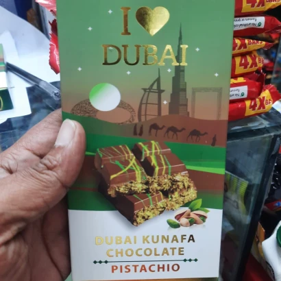 I Love Dubai Chocolate Kunafa Pistachio 200gm
