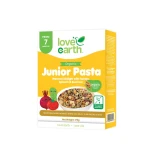 Love Earth Organic Junior Pasta Macaroni Delight with Tomato, Spinach & Beetroot (From 7mnths) 175gm