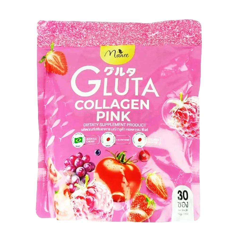 Manee Gluta Collagen Pink (30sachets) 300gm