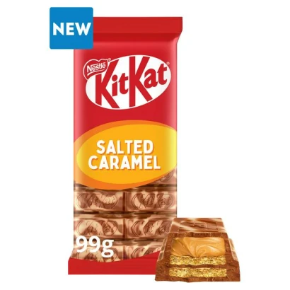 KitKat Salted Caramel Chocolate Bar 99gm