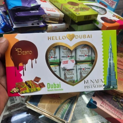 Besto Dubai Kunafa Chocolate Kunafa & Pistachio 220gm