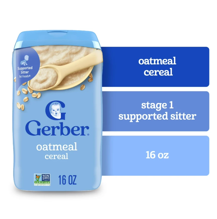 Gerber Oatmeal Cereal 454gm