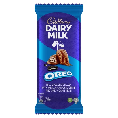 Cadbury Dairy Milk Oreo Chocolate Bar 122gm