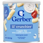Gerber Lil' Crunchies Veggie Dip (8+ Months) 42gm