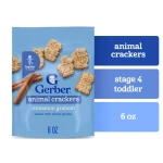 Gerber Animal Crackers Cinnamon Graham (From 12+mnths) 170gm