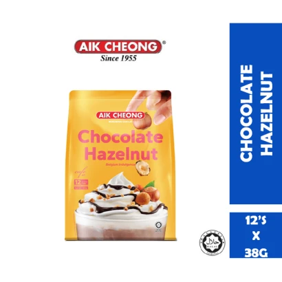 Aik Cheong Chocolate Hazelnut Coffee (12pcs Pack) 456g