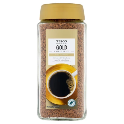 Tesco Gold Freeze Dried Coffee 200g