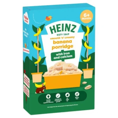 Heinz Banana Porridge (6+mnths) Pack 125g