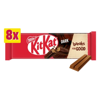KitKat Dark 2 Finger Chocolate Bar (8pcs) 165.6g