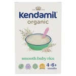 Kendamil Organic Smooth Baby Rice (4-6+ Months) 120g