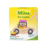Milna Rice Crackers Banana Berries 40g