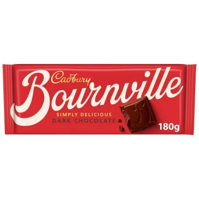Cadbury Bournville Dark Chocolate Bar 180gm