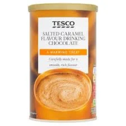 Tesco Salted Caramel Flavor Drinking Chocolate 300g