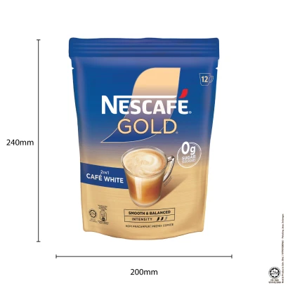 Nescafe Gold Cafe White Coffee (12pack)