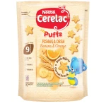 Nestle Cerelac Banana & Orange Puffs (From 9mnths) 50g